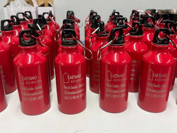10 Garrafa Inox 420 ml Personalizada