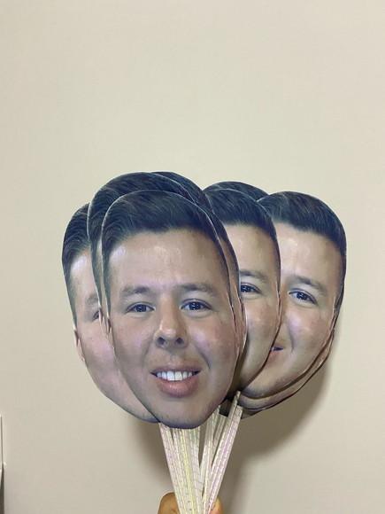 5 Máscaras Personalizadas - Despedida/ Casamento / Formatura