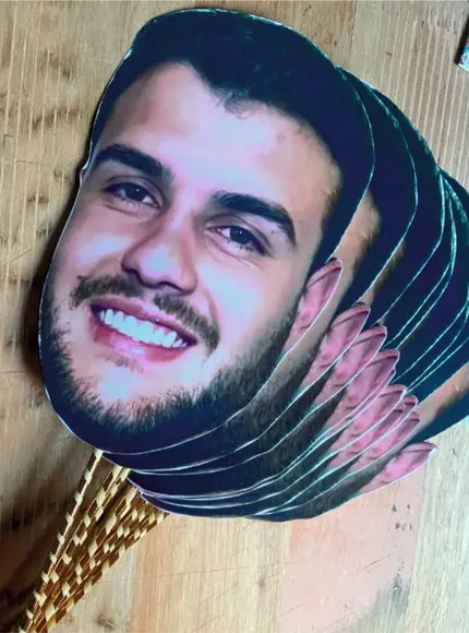 5 Máscaras Personalizadas - Despedida/ Casamento / Formatura