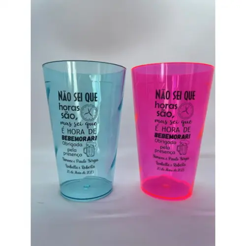 Kit 25 Copos Despedida de Solteira 500 ml