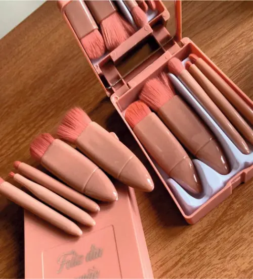 Kit de Pincéis com Estojo Personalizado