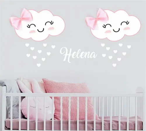 Kit Adesivos Nuvem de Amor
