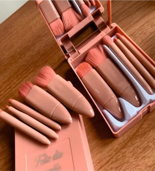Kit de Pincéis com Estojo Personalizado Nome