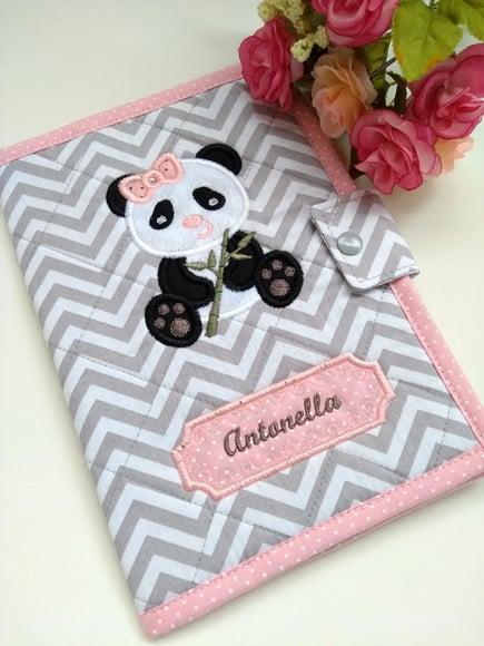 Capa Caderneta de Vacina Panda