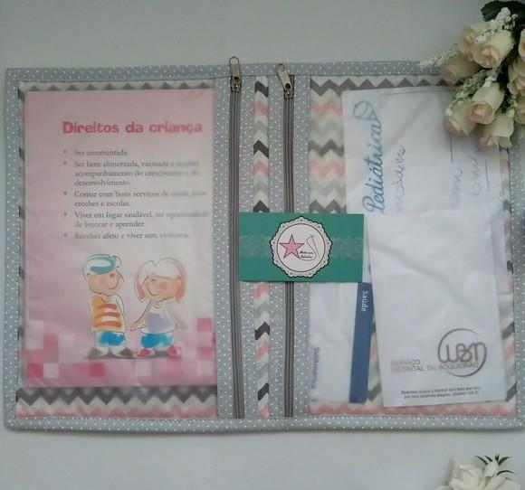 Capa Caderneta de Vacina Panda