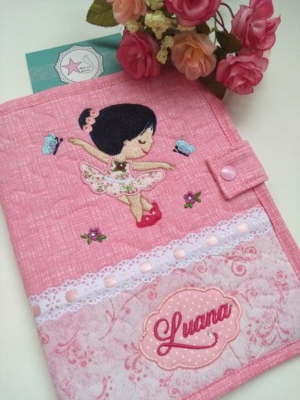 Capa Caderneta de Vacinas/Documentos Bailarina