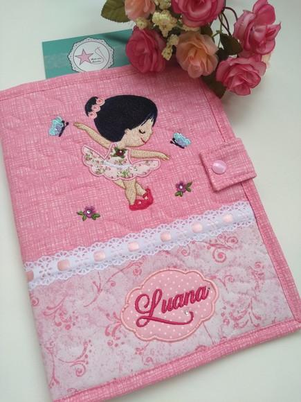 Capa Caderneta de Vacinas/Documentos Bailarina