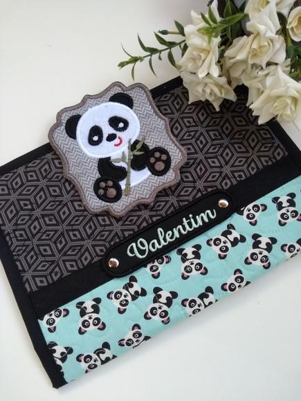 Capa Caderneta de Vacinas/Documentos Panda