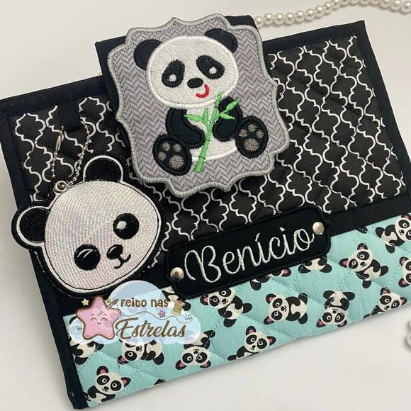 Capa Caderneta de Vacinas/Documentos Panda