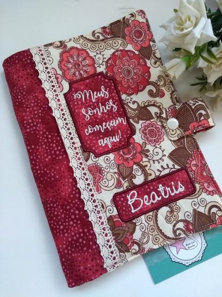 Capa Caderno Receitas Kit com 2