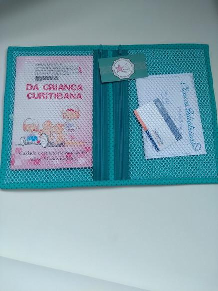 Capa Carteira de Vacina e Documentos - Espaço