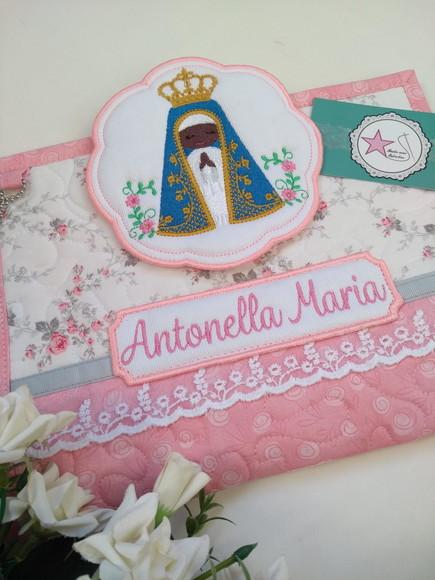 Capa Carteira de Vacinas Noss Senhora Aparecida