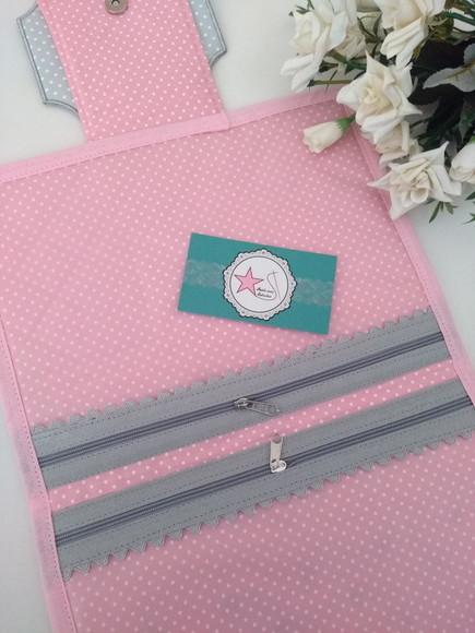 Capa Carteira de Vacinas Nuvem rosa
