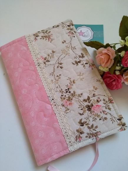 Capa para Caderno Tecido