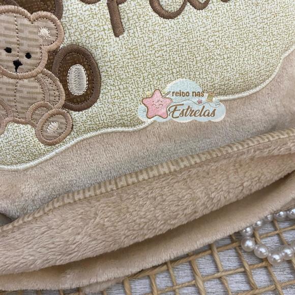Cobertor Bebê Personalizado Cor a Escolher
