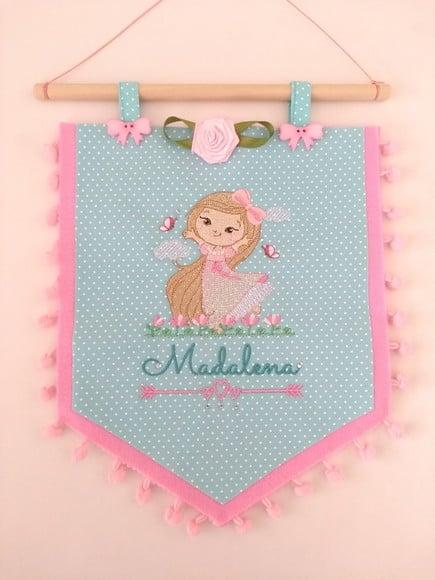 Flâmula decorativa Menina