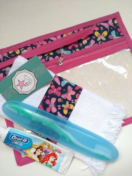 Kit Higiene bucal borboleta