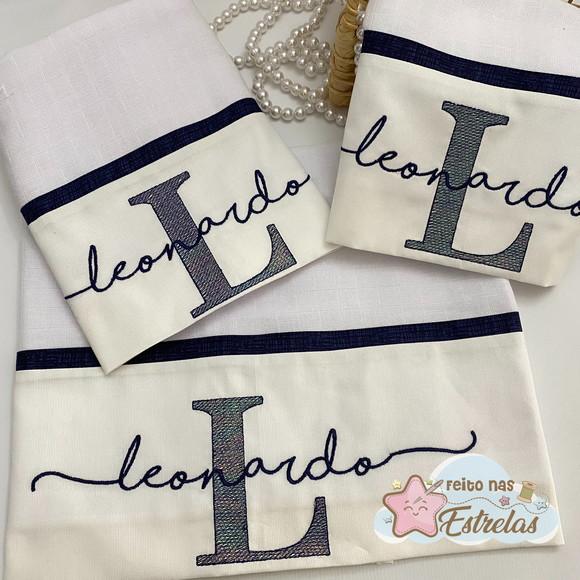 Kit fraldas com 4 peças