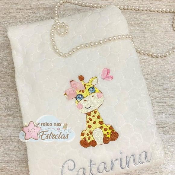Manta para Bebê Personalizada Basic em Fleece