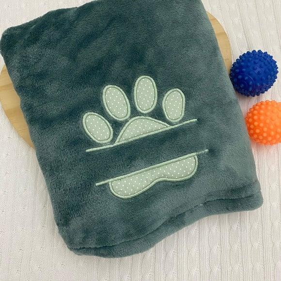 Manta para Cachorro/pet Personalizada Basic em Fleece