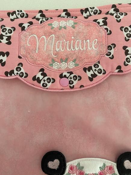 PORTA CERTIDÃO DE NASCIMENTO PANDA