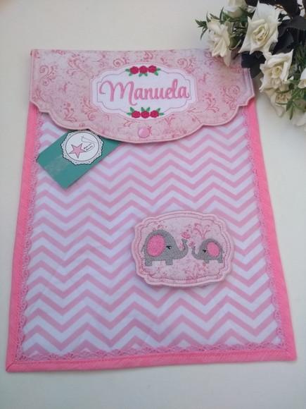 PORTA CERTIDÃO DE NASCIMENTO Rosa