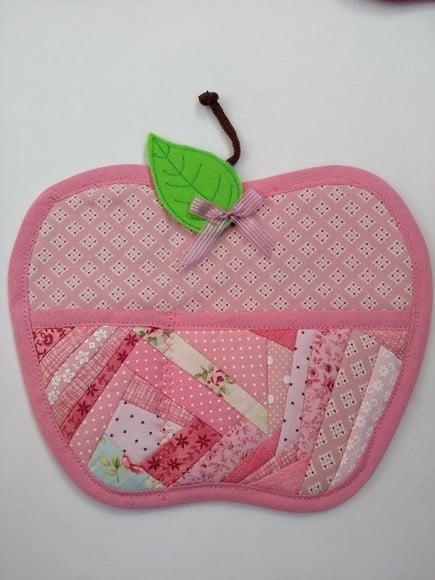 Porta Recados para Geladeira- Maça