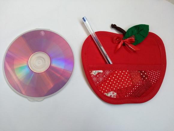 Porta Recados para Geladeira- Maça Vermelha Pequena