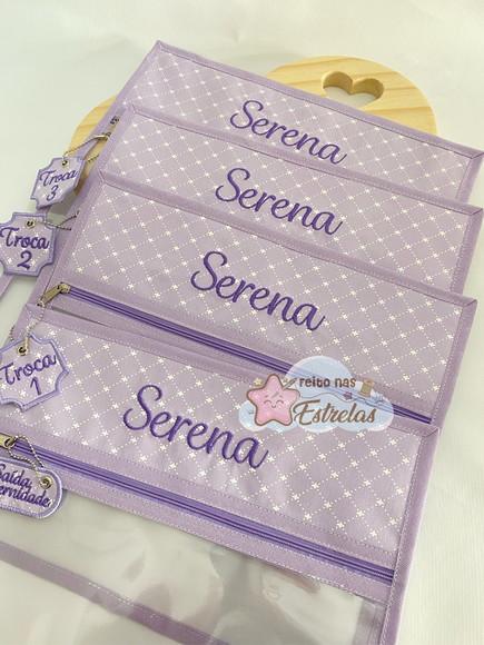 Saquinho Organizador Maternidade - Kit com 4 Unidades