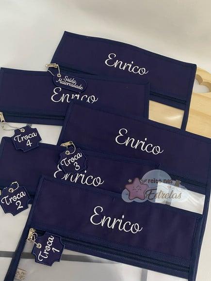 Saquinho Organizador Maternidade - Kit Com 5 Unidades
