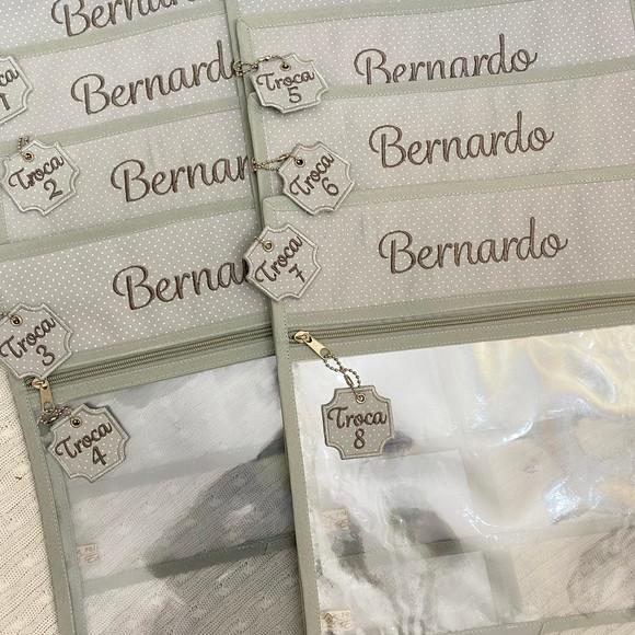 Saquinho Organizador Maternidade - Kit com 8 Unidades
