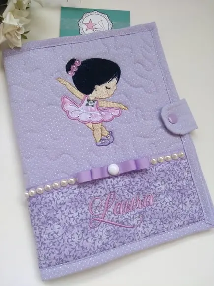Capa Caderneta de Vacinas/Documentos Bailarina