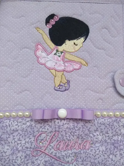 Capa Caderneta de Vacinas/Documentos Bailarina