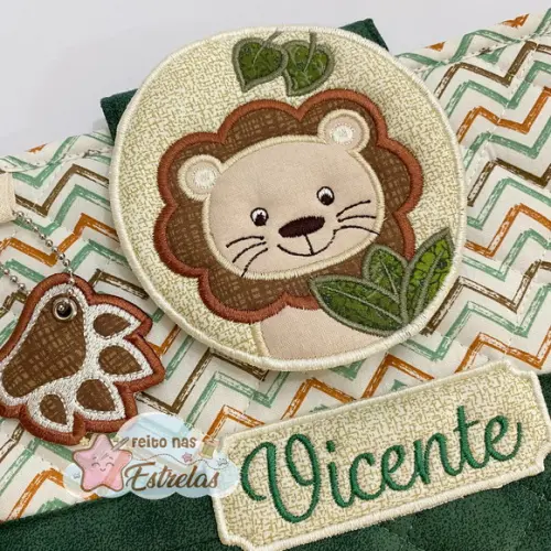 Capa Caderneta de Vacinas/Documentos Leão