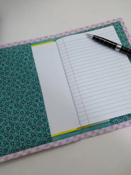Capa Caderno Receitas - Tecido