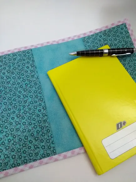 Capa Caderno Receitas - Tecido