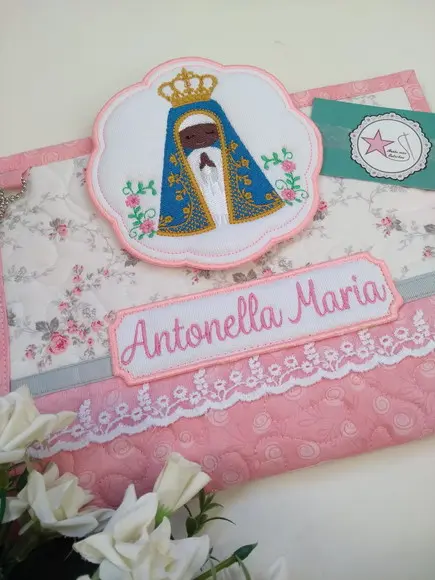Capa Carteira de Vacinas Noss Senhora Aparecida