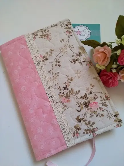 Capa para Caderno Tecido
