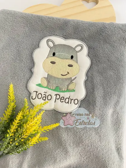 Cobertor de Bebê Personalizado