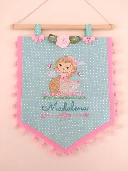 Flâmula decorativa Menina