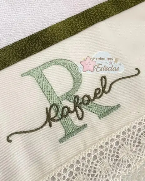 Fraldinha de Boca luxo renda