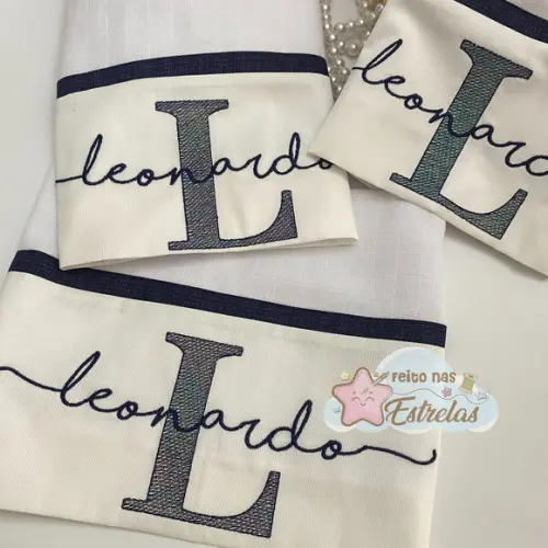 Kit fraldas com 4 peças