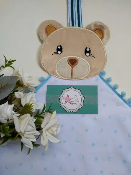 Naninha Porta Chupeta - Urso