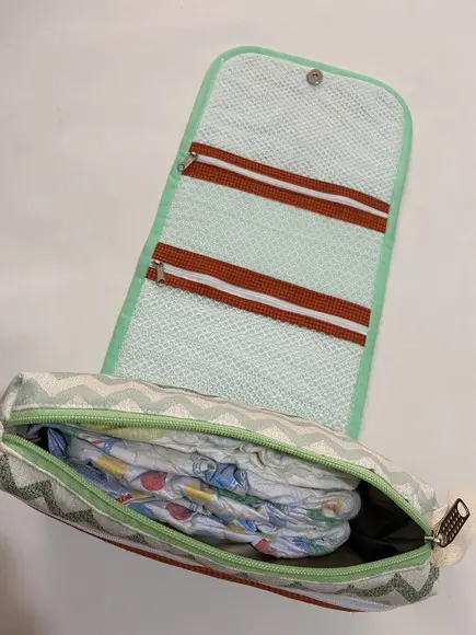 Necessaire Porta Lenço Umedecido e Fraldas Esquilo