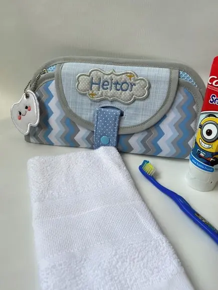 Porta escova de dente Dentinho Feliz