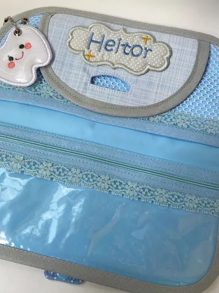 Porta escova de dente Dentinho Feliz