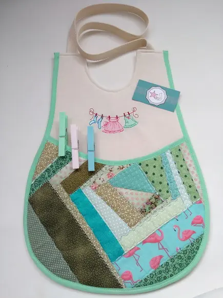 Porta prendedor de roupas - Verde