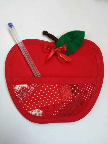Porta Recados para Geladeira- Maça Vermelha Pequena