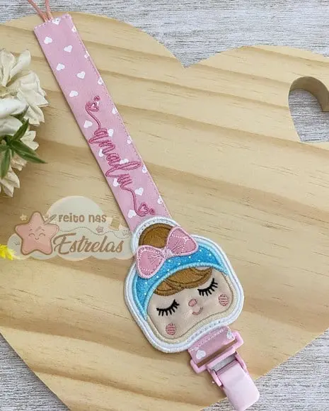 Prendedor de Chupetas Metoo Personalizado