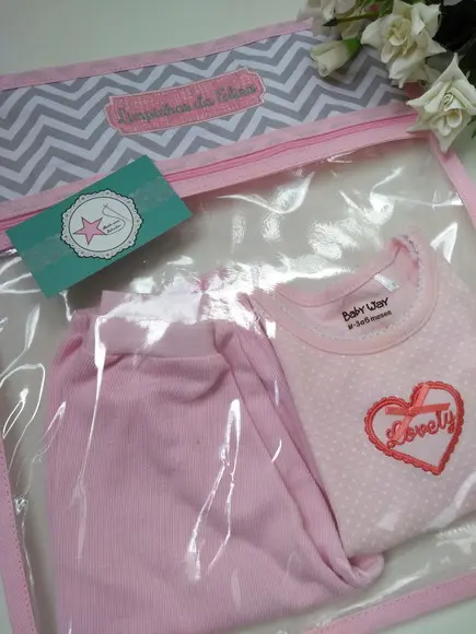 Saco Maternidade - Roupa Suja Limpa Kit com 2